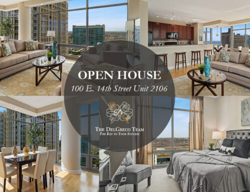 Open House: Panoramic Views of Lake Michigan from this Sunny and Cheerful Corner Condo