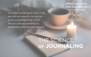 The DelGreco Team Newsletter October 2022 - The Science of Journaling