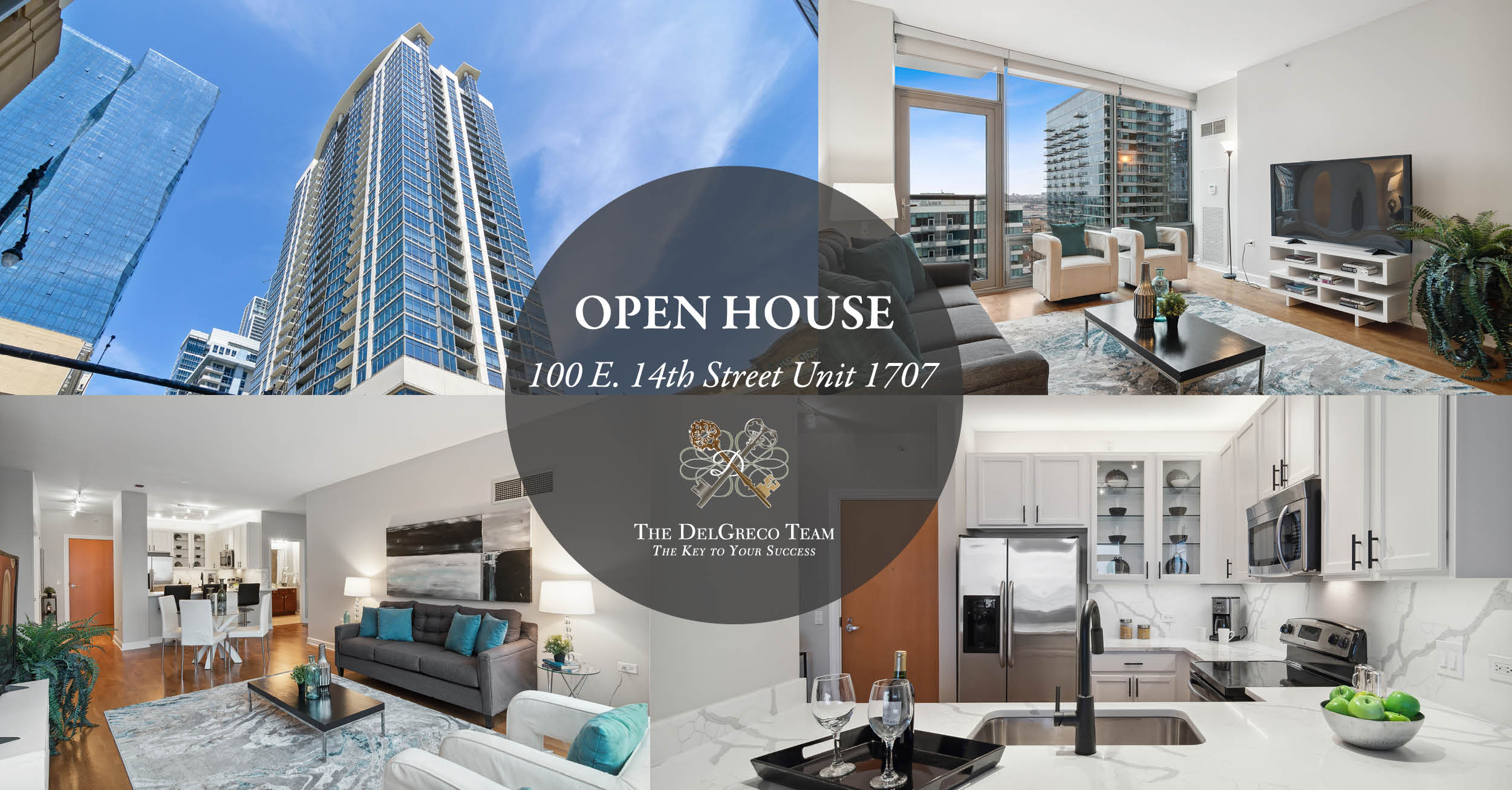 South Loop - 100 East 14th Street Unit 1707, Chicago, IL 60605 - Open House
